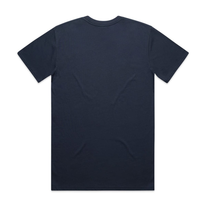 A navy blue Classic Tee featuring a simple crew neck and short sleeves. The shirt includes a logo on the back.
