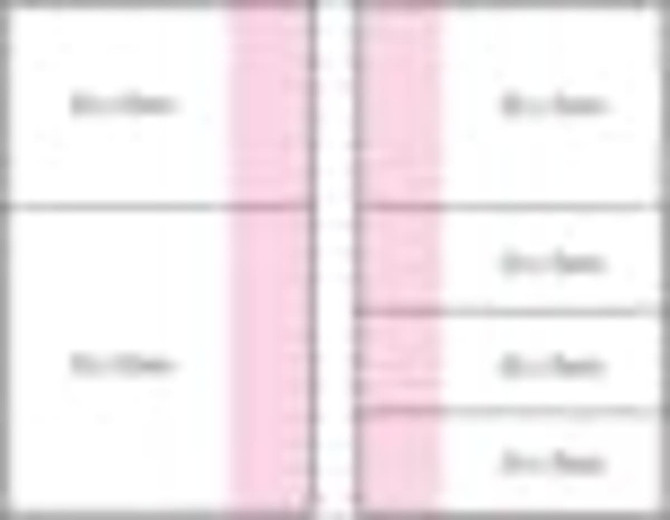 A laminated pad with a four-colour cover featuring a pink design and multiple sections for notes.