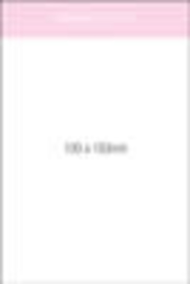 A white notepad with a pink header, featuring 50 blank leaves and a branding logo.