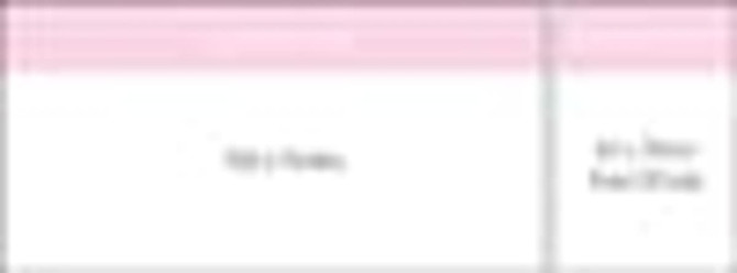 A sticky note pad in pink, featuring 100 leaves, sized 150x75mm, with branding visible on the top.