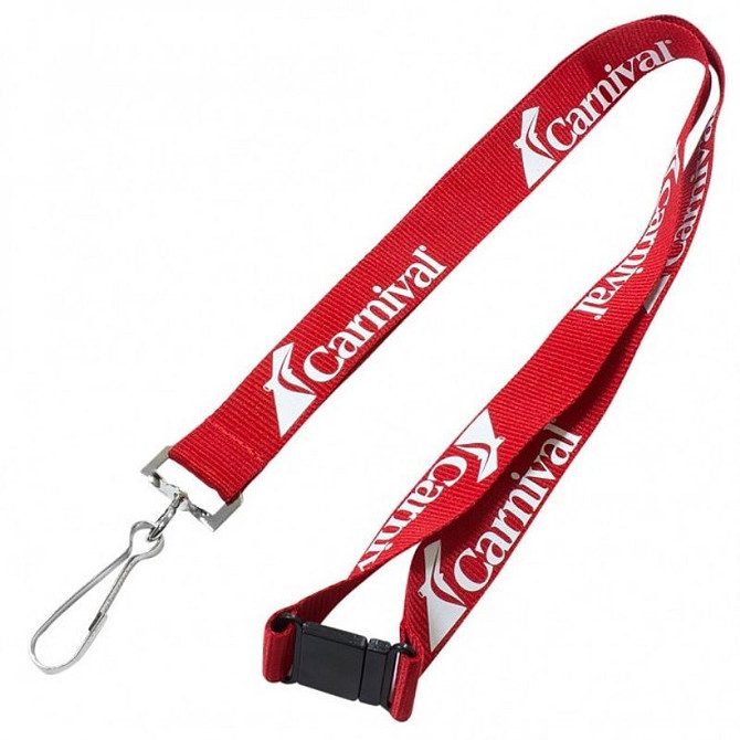 Screen Printed Polyester Lanyards