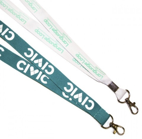 Bamboo Printed Lanyards