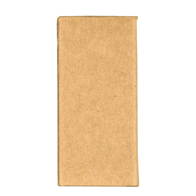 A wrapped, brown cardboard package with a plain surface and no visible markings or logos.