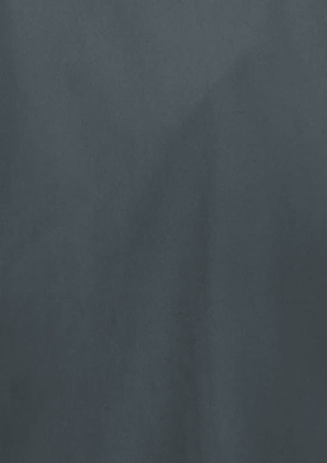 A dark grey women's 3/4 sleeve shirt featuring a subtle texture and a small logo.