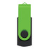 A Helix 8GB Flash Drive featuring a vibrant green and black design.