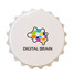 A drink bottle cap featuring a colourful logo with the text "DIGITAL BRAIN" on a white background.