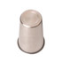 A stainless steel cup with a polished finish, featuring a small logo and measuring 500ml in capacity.