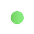 A green disc with a soft texture, featuring a logo, suitable for outdoor leisure activities.