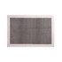 Acrylic fibre logo mat featuring a grey centre with a white border, suitable for office and business use.