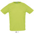 T shirt Men's raglan sleeve 100% breathable polyester SPORTY