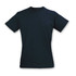 A navy blue TRENDSWEAR original women's T-shirt with a short sleeve design. The shirt features a logo on the label.