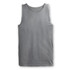 A grey men's tank top with a simple design and no visible logos. Suitable for casual wear or sports.