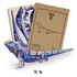 A colourful wooden model of a tuatara, alongside packaging featuring a design and branding elements.