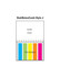 A collection of neon film markers in blue, pink, yellow, and green, showcased in a laminated cover.