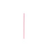 A reusable silicone straw in a soft pink colour, featuring a smooth design and a logo.