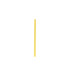 A reusable silicone straw in a bright yellow colour, featuring a simple design and a smooth finish.
