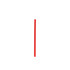 A reusable silicone straw in red, featuring a smooth design and a logo. Ideal for eco-friendly drinking.