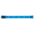 A blue luggage strap featuring a sailing boat logo, designed for color customization and secure luggage identification.