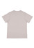 A short sleeve women's tee in a light beige colour, featuring a plain back and a logo on the tag.