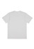 A plain white short sleeve tee with a logo on the back. Ideal for casual wear.