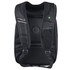 A black Swissdigital Terabyte Backpack featuring padded straps and multiple compartments, with a logo on the front.