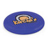 A large blue flying disc featuring the logo of "Korcho's Karaoke Bar" in orange and black lettering.