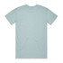 A light blue T-shirt featuring a plain design, with no visible logos or text.