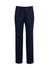 Navy men's adjustable waist pants, designed for a comfortable fit, with a sleek and professional appearance.