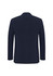 A navy blue men's classic jacket with a tailored fit and a single vent at the back. Features a logo on the inside.