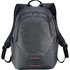 A black Ellaeven Motion Compu Backpack with multiple compartments and a logo.