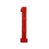 A red foam cheer stick shaped like the number one, featuring a simple logo.