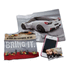 Microfibre lens cloths featuring full colour prints, showcasing various images including a sports car and promotional text.