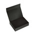 A black magnetic gift box with a soft inner lining, suitable for various items or gifts.