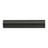 A sleek black rechargeable flashlight with a cylindrical design, featuring a branding logo.
