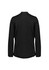 A black women's jumper featuring a zip front and long sleeves, designed as a casual style.