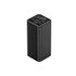 A black 20000mAh 65W laptop power bank featuring multiple USB ports and a digital display. It has a logo on the side.