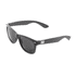Wayferer sunglasses in black with dark lenses, featuring a logo on one arm. Ideal for leisure and outdoor activities.