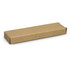 A brown cardboard box, rectangular in shape, suitable for packaging a product like a wooden wine waiters knife.