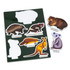 A custom die cut magnet sheet featuring colourful Australian animals: echidna, Tasmanian devil, wombat, platypus, kangaroo, and koala.