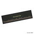 A bar runner featuring a dark background with colourful circular patterns along the bottom and a space for branding.