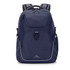 A navy blue High Sierra Access 4.0 Backpack with various pockets and a logo. Suitable for carrying multiple items.