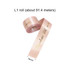 A roll of glitter gold purl satin ribbon, approximately 91.4 metres long and 16mm wide.