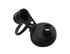 A drink bottle cap in black with a screw-top design and a flip-top spout, featuring a carry handle.