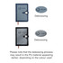 A5 magnetic buckle pocket notebook in navy and black with a debossed logo. Features a sleek design and elastic closure.