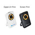 A 10000mAh magnetic wireless power bank available in white and black, featuring a phone stand and a logo.