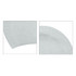 A premium silicone swimming cap in white featuring a textured, cube grain pattern and a logo.