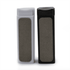 Two rectangular screen cleaning devices, one white and one black, each with a grey cleaning surface and a logo.