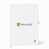 A white A5 smart notebook featuring a logo, designed for office and business use.