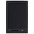 A black recycled journal and pen set in a sleek black gift box, featuring an interior foam lining and a logo.