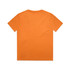 An orange youth t-shirt featuring a plain back with no visible logos or designs.